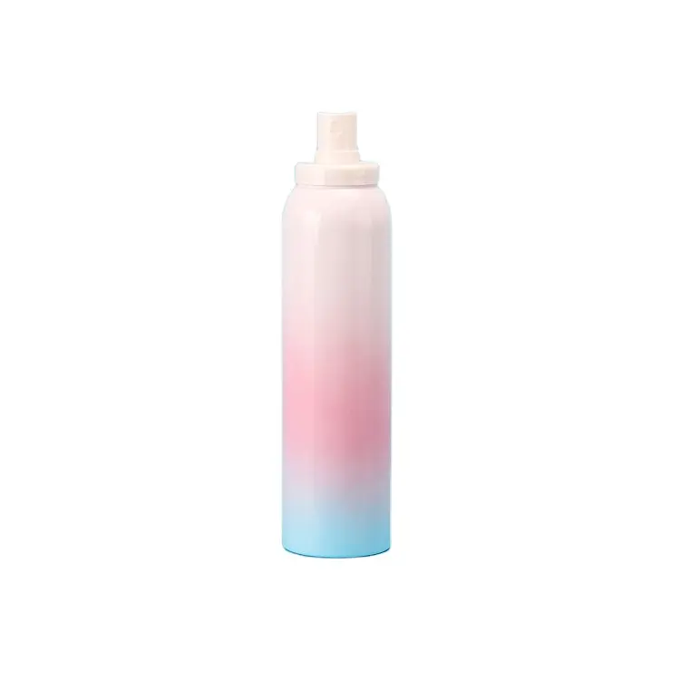 Échantillon gratuit oem odm 200ml crème solaire Portable grenade hydratant compression spray plastique PET flacon transparent
