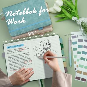 Tùy chỉnh thiết kế & logo A5 da máy tính xách tay nhiệt/thread-may ràng buộc dòng Tạp Chí làm việc Quà Tặng Văn Phòng TrườNg dày kế hoạch - Product Image 5