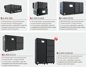 <strong>Hdmi</strong> 4 in <strong>8</strong> Out All Digital 4x4 8x4 8x8 16x16 24x24 Hdbaset <strong>Matrix</strong> High Definition <strong>Matrix</strong> <strong>Switcher</strong> With Video Wall Function - Product Image 2