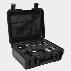 480B定制电子组织器盒硬防水储物塑料手提箱移动工具箱，用于海特拉双向收音机 - Product Image 6