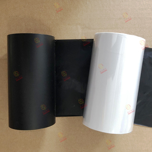 Trắng đen hàng tồn kho vật liệu ra khỏi kho in 110mm x 300m 110x74 cao cấp sáp ruy băng - Product Image 1
