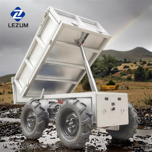 Электрический квадроцикл-вездеход LEZUM D600 для фермерских и садовых работ, с дистанционным управлением, 4x4, мини-грузовик-самосвал, напрямую от производителя - Product Image 6