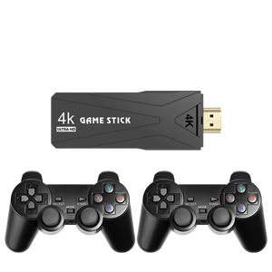 レトロビデオゲームコンソール4kHD出力GT65デュアルシステム内蔵14ゲームシミュレーター2.4Gワイヤレステレビゲームボックスコンソール工場