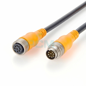 センサーアクチュエータエンコーダ制御M16 2 3 4 5 6 7 8 12 14 1619ピンオス産業用電源信号円形コネクタケーブル - Product Image 3