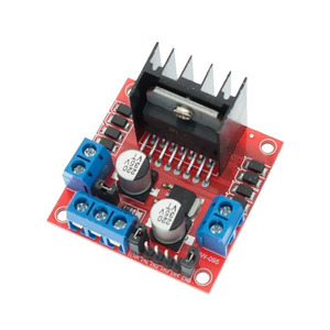 L298NモータードライバーコントローラーボードL298モジュールデュアルHブリッジDCステッピングモータースマートカーロボット - Product Image 2