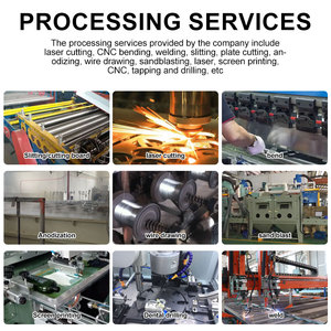 מותאם אישית גיליון מתכת שירות ייצור נירוסטה פלדה אלומיניום Sheetmetal מארז מעטפת מכסה מכסה תיבה - Product Image 3