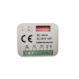 Fabbrica Multi ricevitore 433-900MHz telecomando senza fili apparecchio elettrico cancello ricevitore di controllo - Product Image 5