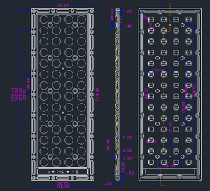 Aydınlatma devresi tasarımı için 150 puan SMD 224 90 derece açı DC 48V giriş ile yüksek parlaklık 3030 W LED aydınlatma modülü - Product Image 3