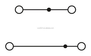 Baixo Preço Trilho Din Dupla Camada Phoenix Blocos Terminais Conector empurrar No Bloco Terminal Bloco Terminal Dupla Camada