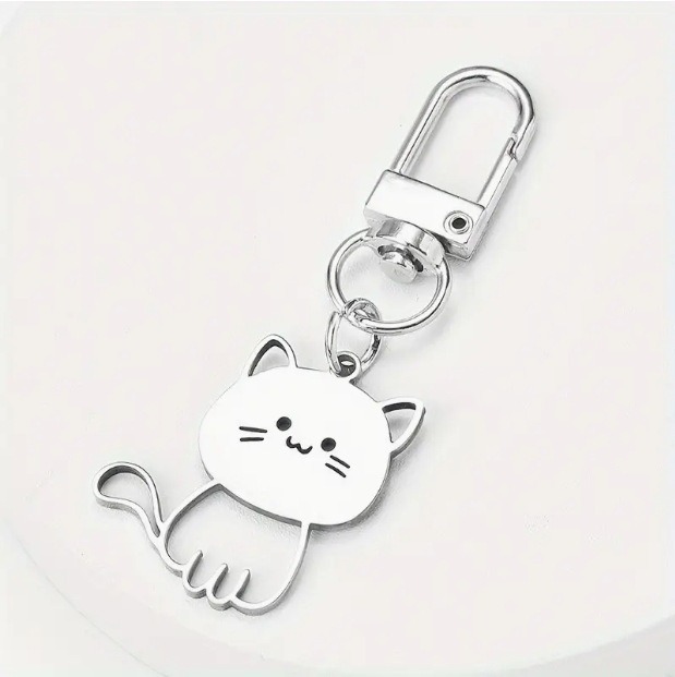 Cat keychain