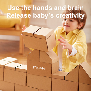 MD4158 Mideer Gạch Giấy Lớn Bé Hạt Lớn Xây Dựng Đồ Chơi Trẻ Em Câu Đố Khối Xây Dựng - Product Image 4