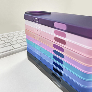 超薄型マットハードシェル電話ケースApple for iPhone 16用新しい半透明透明透明PC携帯電話ケース - Product Image 3