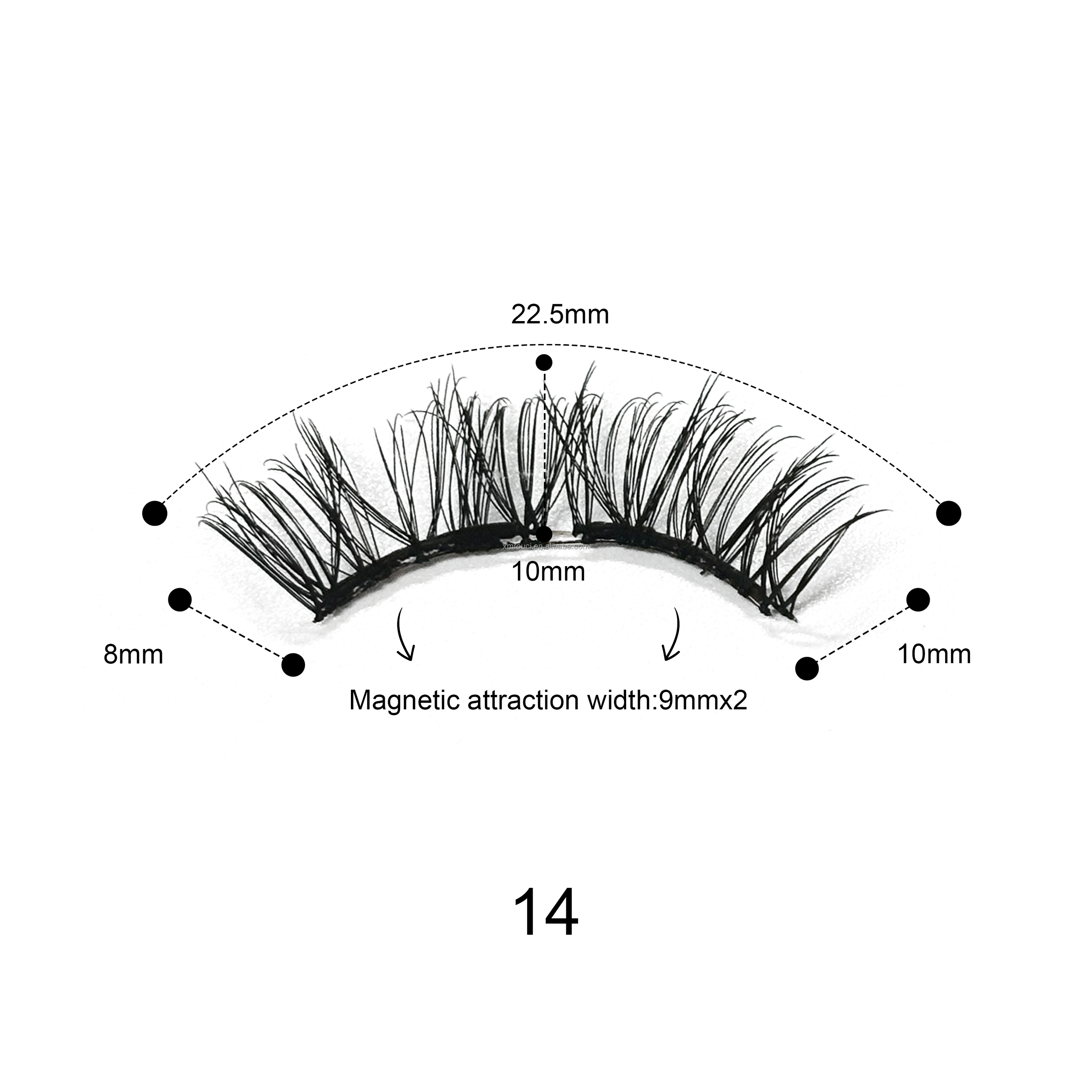 14 ciglia Belleye