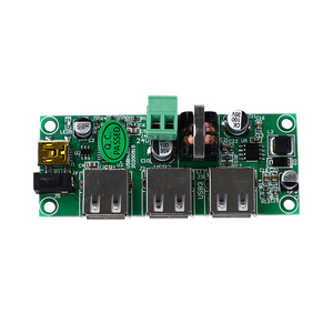 Mini 2.0 yerleştirme istasyonu 3 USB bağlantı noktaları 24V harici güç kaynağı otomasyon cihazları USB Hub kurulu PCB PCBA için çoklu adaptör - Product Image 1