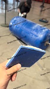 Boya de advertencia flotante de plástico de canal de dragado con descarga de tubería personalizada y flotador de bombeo de arena HDPE - Product Image 4