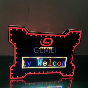 Lettere a scorrimento schermo digitale controllo APP buon compleanno ha portato il segno del tendone della festa pubblicità programmabile bacheca a LED - Product Image 2