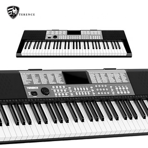 Terence Sp611 Teclado de piano digital electrónico multifuncional con taburete y soporte y auriculares Teclado de piano portátil de 61 teclas - Product Image 3