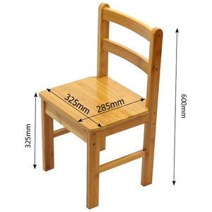 Yüksekliği ayarlanabilir masaüstü öğrenciler çocuklar için masa ve sandalye seti bambu ahşap çalışma çalışma masası çocuk çocuklar - Product Image 2