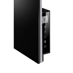 Bianco wifi nero 500W IP24 600W display LCD in vetro superficie in cristallo di carbonio 400W 24H timer riscaldatore elettrico - Product Image 6