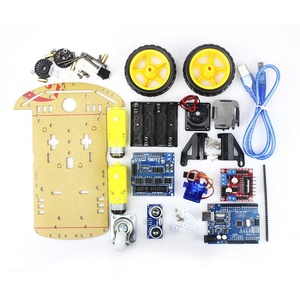 STM32 Intelligentes Auto-Chassis Tracking Auto-Tracking-Ultraschall-Hindernis vermeidung skit Roboter-Zubehör-Kit