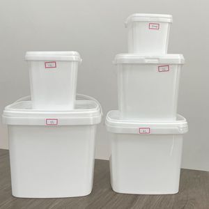 Kleiner PP-Behälter 1L 2L Weithals-Eimer-Vorrats behälter für Keks-Erdnuss butter