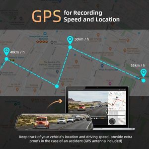 Pruveeo D30h Dash Cam 360 Front and Rear Thinkware Car Magnetic 4k Car Top Dash <strong>Camera</strong>