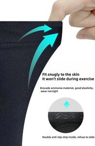 Grosir lengan olahraga penghangat Non-slip dewasa dan pemuda Lengan voli dengan bantalan perlindungan dan lubang jempol - Product Image 5