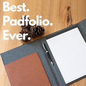 Gangtong cá nhân danh mục đầu tư <span class=keywords><strong>padfolio</strong></span> kinh doanh tổ chức da/vải tùy chỉnh notepad chủ W đóng cửa từ tính | 3 màu sắc 6 - Product Image 5