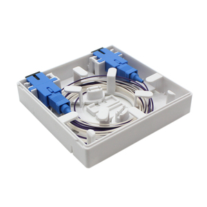 光ファイバーターミナルボックスFTTHLC SC2ポート4ポートミニFTTH表面ボックス - Product Image 3