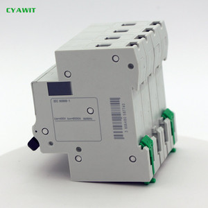 Disyuntor en miniatura Easy 9 Iluminación doméstica de 4 polos MCB con opciones 6A-63A 1P 2P 3P - Product Image 6
