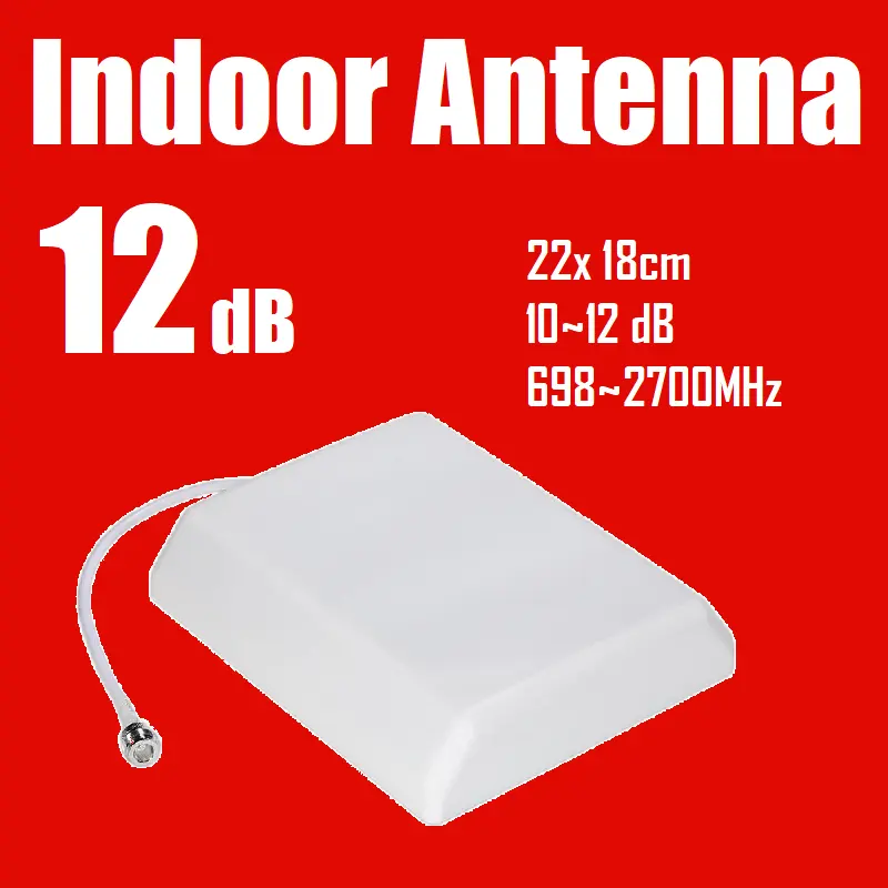 700 ~ 3599 mHZ 14dB antenna a pannello esterno per interni ad alto guadagno GSM LTE multi band montata a parete per ripetitore ripetitore di segnale