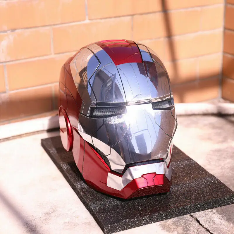 3Dウェアラブル電子溶接オートバイ1:1音声リモコンmk5ゲーム映画キャラクター用アイアンマンヘルメット