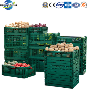 Rfid kích hoạt kaki Crate 600*400*200mm-Thông gió Stack-Nest hệ thống cho Walmart cung cấp - Product Image 4