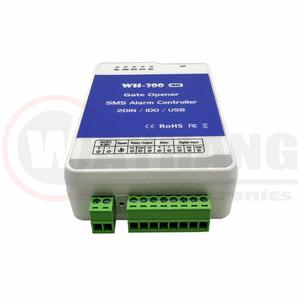 WH-300 GSM 3G 4g蜂窝RTU短信遥控器报警系统，带2个数字输入应用程序控制，用于自动化监控 - Product Image 5