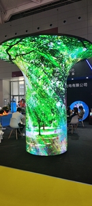 Shenzhen vende moduli morbidi Display a LED flessibile programmabile curvo per interni moduleP4 - Product Image 4