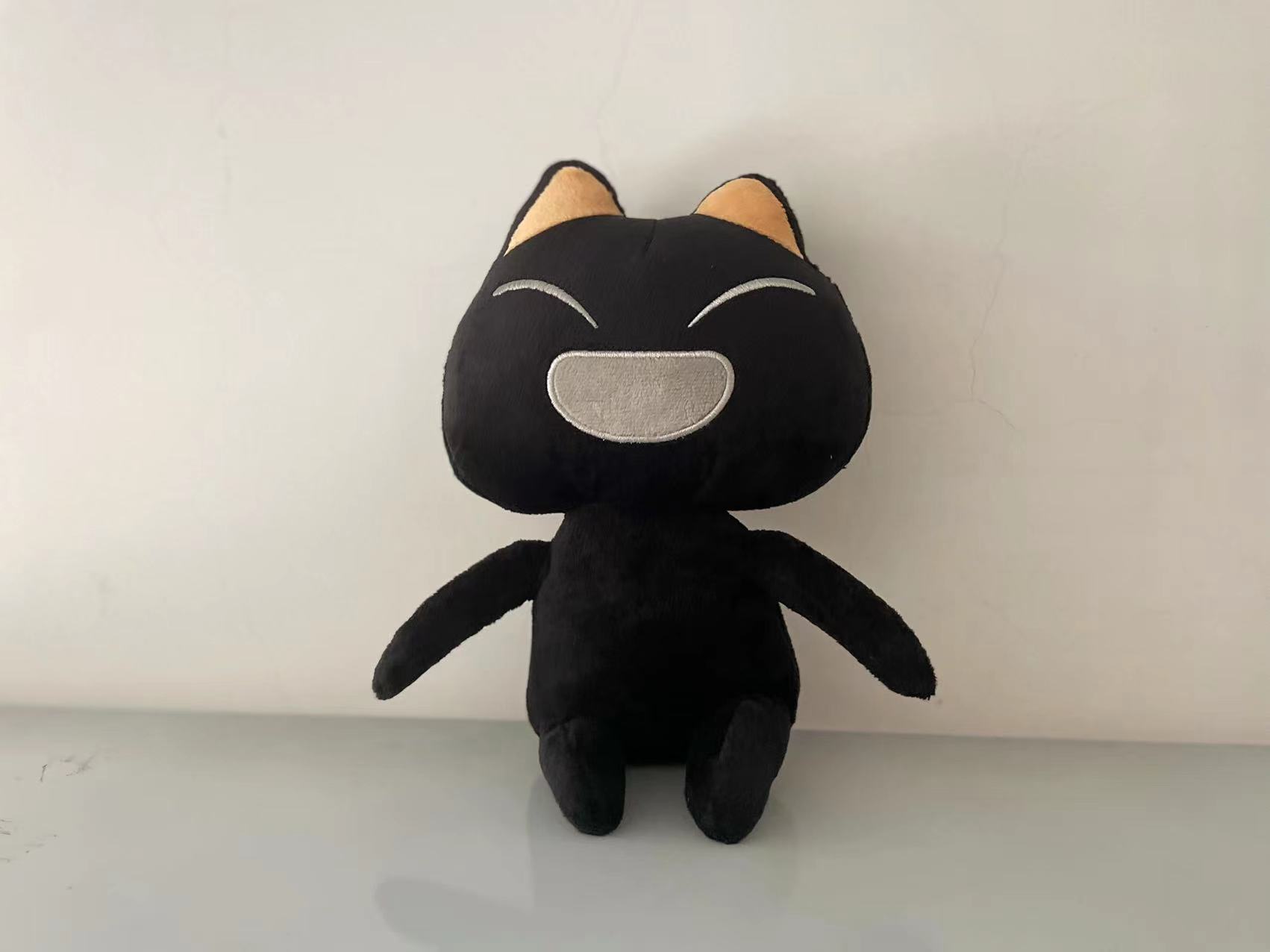 Chat riant noir