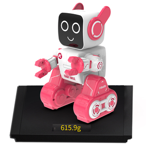 Simpatici giocattoli Robot rosa Smart telecomandati per la programmazione intelligente giocattoli robotici con canto e danza Robot giocattolo per bambini - Product Image 1