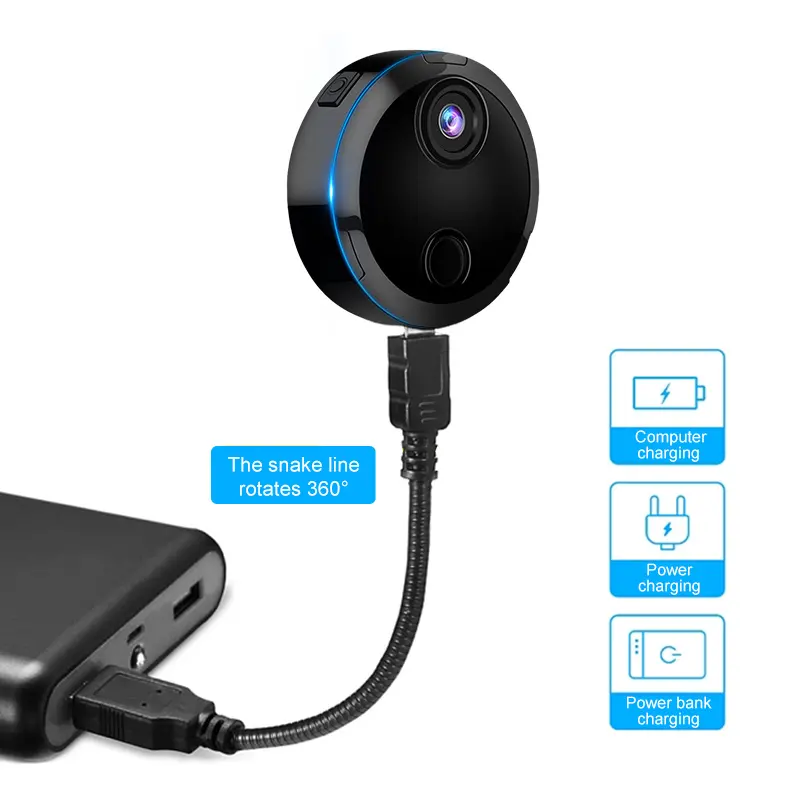 Mini Camera Hd 1080P Bewaking Ip Camera Mini Cam Nanny Cam Met Nachtzicht Wifi Mini Camera