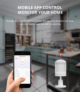 RSH Tuya Zigbee Infrared PIR Motion <strong>Sensor</strong> Wireless Smart Home Security Device that <strong>Detects</strong> People Movement for Alarm <strong>Systems</strong>