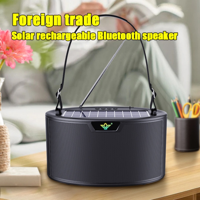 Solar speaker-so-558 (green) - cross-border audio