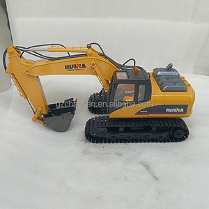 Hot Sell Alumínio Alloy Simulação Escavadeira Peças Escavadeira Modelo Brinquedo Com Função De Controle Remoto - Product Image 1
