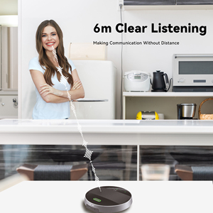 Tenveo M5B蓝牙和无线扬声器，带4个麦克风和扬声器360语音拾取5m语音半径触摸屏 - Product Image 6