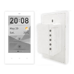 Uemon สมาร์ทโฮมมาตรฐาน US ควบคุมด้วยแอปสวิตช์สี่เหลี่ยมแบบไร้สาย ZigBee ใช้ได้กับ Android Tuya Smart Home