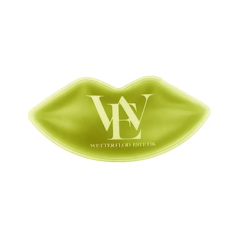 Hot Selling Lip Shaped Ice Pack Herbruikbare Gel Lip Ijs Pack Voor Esthetische En Klinieken