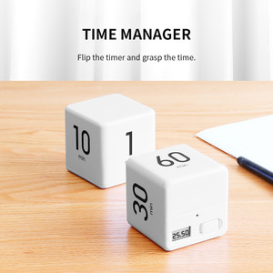 Stilvolle Küche Timer Cube Miracle Multifunktions-Timer 15/20/30/60 Minuten Management Kinder übung Timer
