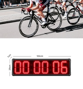 YIZHI impermeabile all'aperto orologio da corsa con cronometro a LED per la maratona orologio da corsa orologio conto alla rovescia con controllo remoto Down/Count Up - Product Image 1
