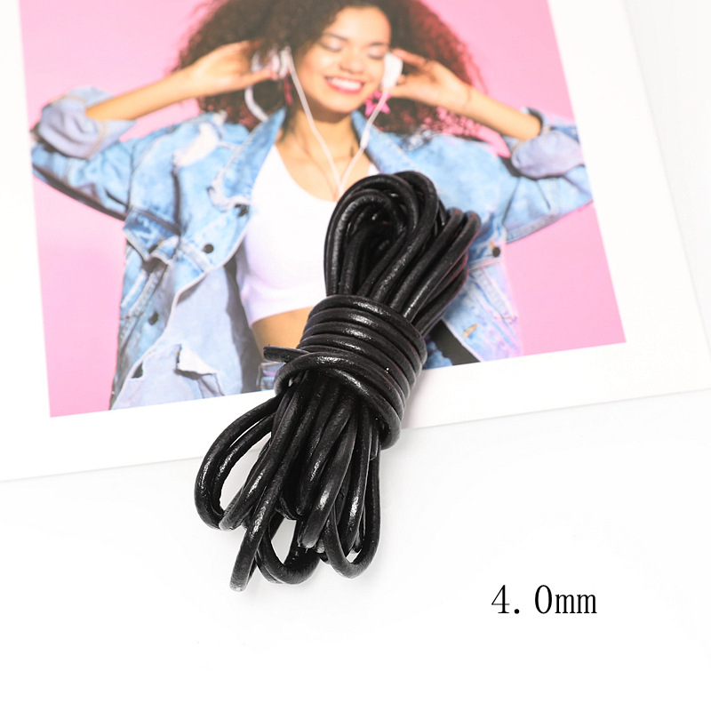 Black, 4.0mm, 5 meters