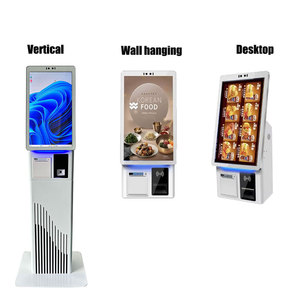 Quiosco de autopedido de 21,5 ", pantalla táctil, pago de escritorio/pared/modelo de pie, Software, quiosco de pago opcional para restaurante - Product Image 2