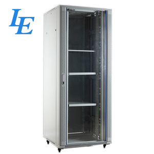 LE OEM数据中心智能32U 42U服务器机架隔音网柜 - Product Image 2