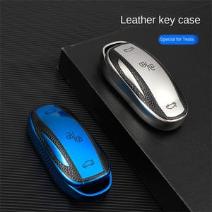 Araba anahtarı durum kapak Shenzhen TPU tutucu kılıf kutusu aksesuarları anahtarlık kabuk çanta Tesla için bir model Y model <span class=keywords><strong>s</strong></span> 1